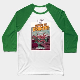 Beware Of The Kraken Baseball T-Shirt